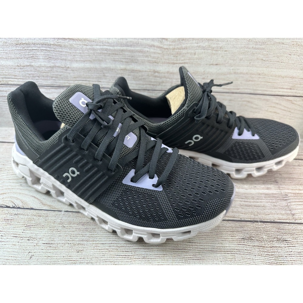 On Women's Magnet/Lavender Running Cloudswift Lace Up Low Top Sneakers Size 8.5